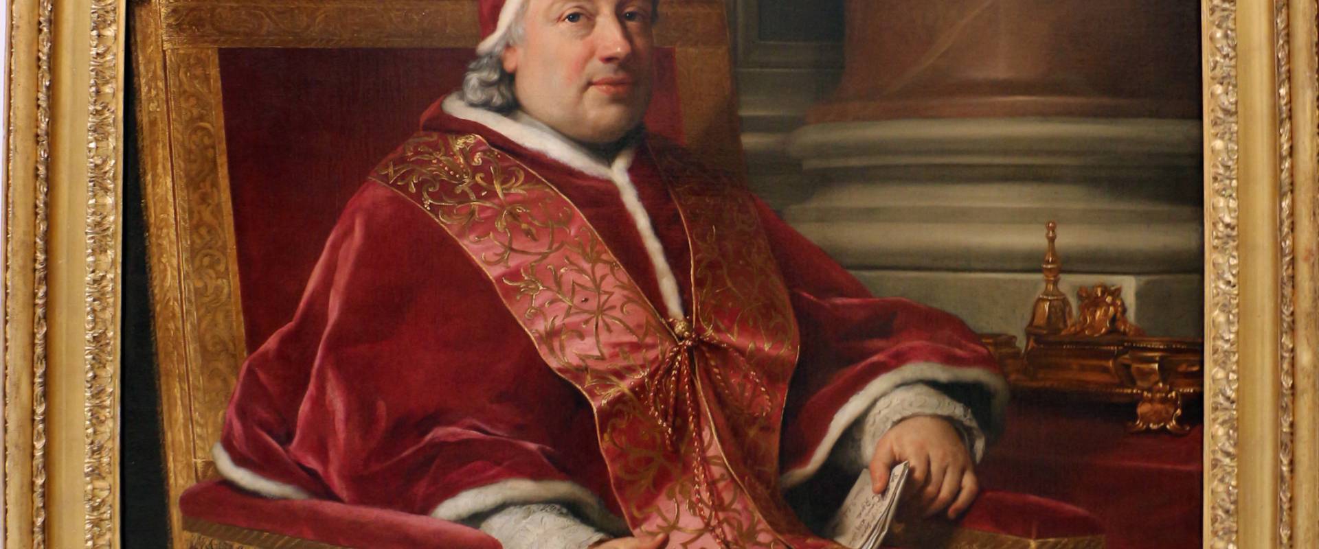 Anton raphael mengs, ritratto di papa clemente xiii rezzonico, 1758 foto di Sailko